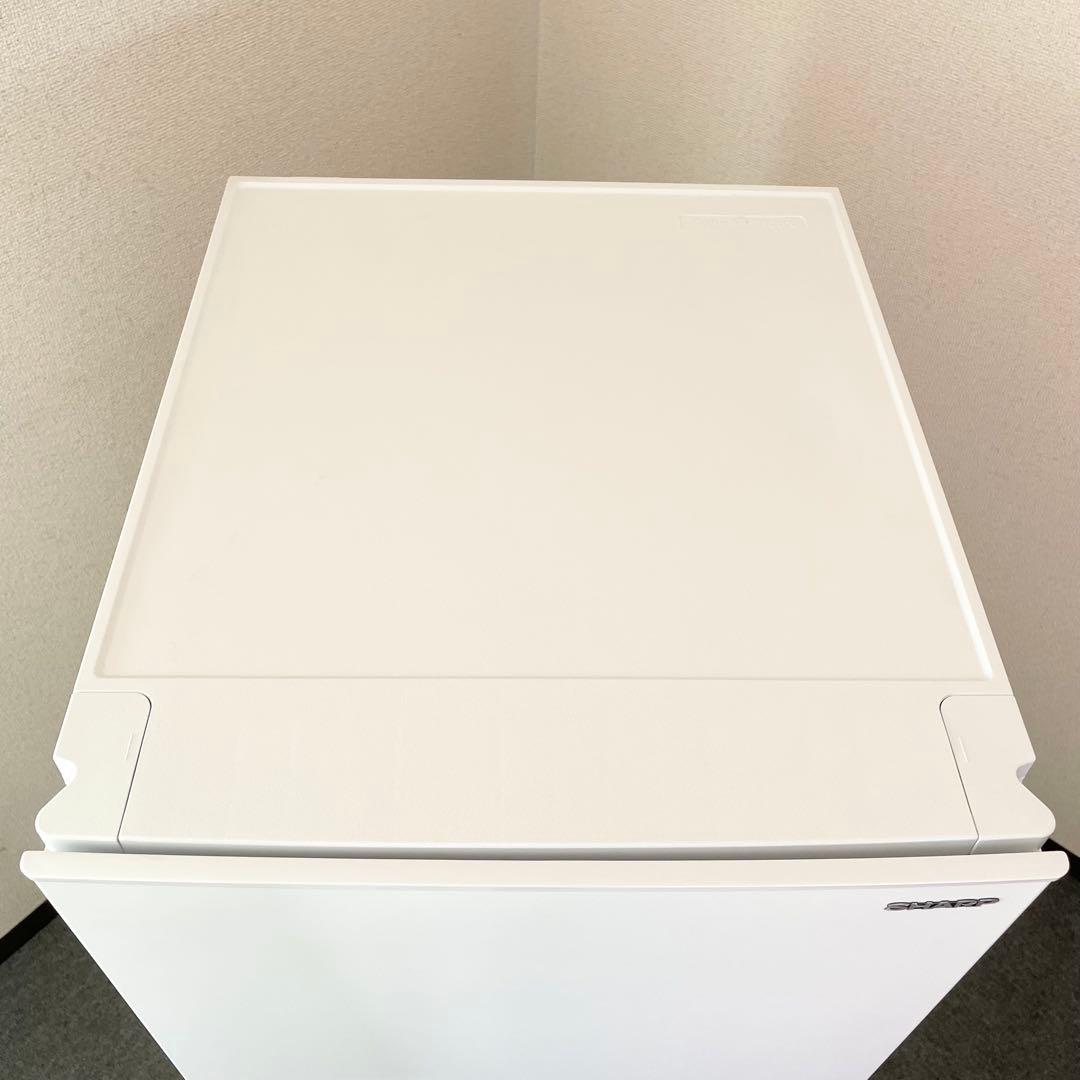 2023年製 SHARP SJ-D15J-W 2ドア冷蔵庫 ホワイト