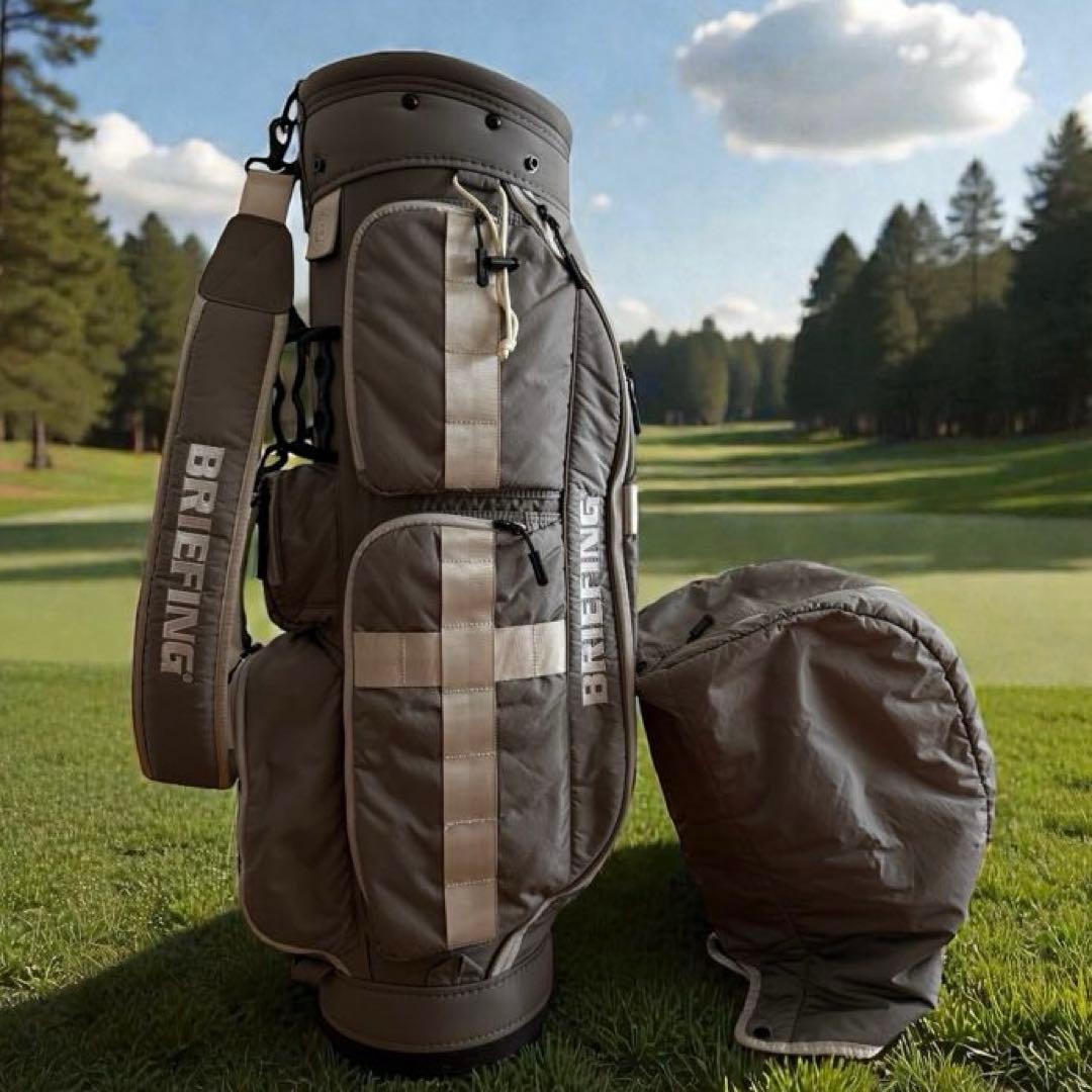 BRIEFING ブリーフィング　キャディバッグ　CR-6 #03 グレー