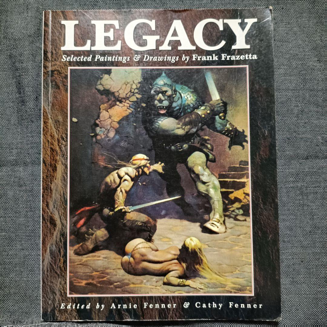洋書 Legacy by Frank Frazetta