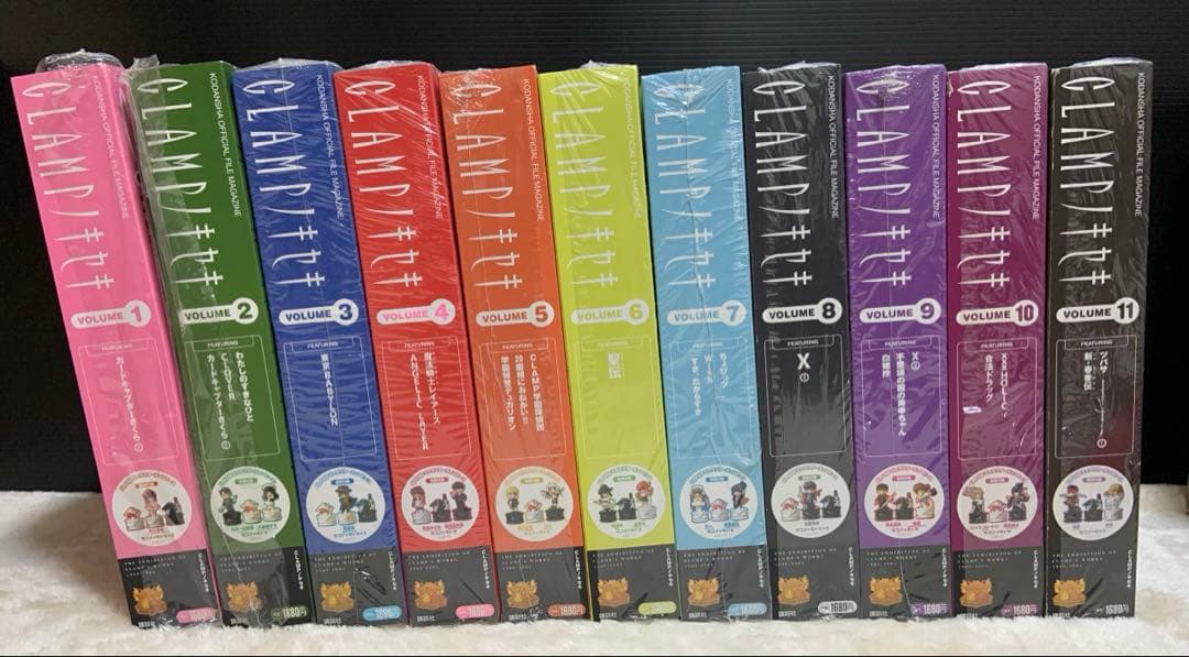 CLAMPノキセキ　vol.1〜11チェスピース　フィギュア　未開封品