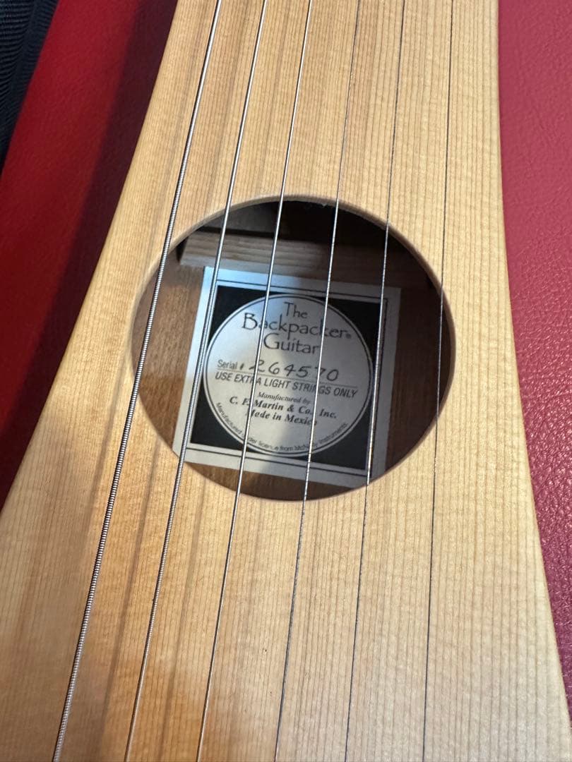 Martin The Backpacker アコースティックギターマーティン