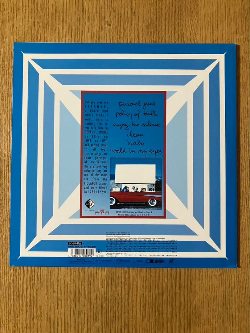 デペッシュモード/レーザーディスク