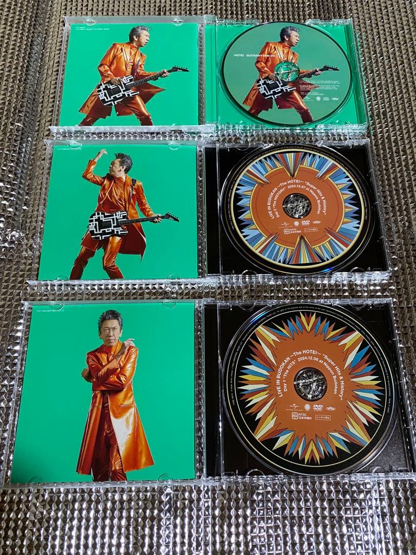 布袋寅泰 GUITARHYTHM Vlll 【CD+DVD】おまけ付き