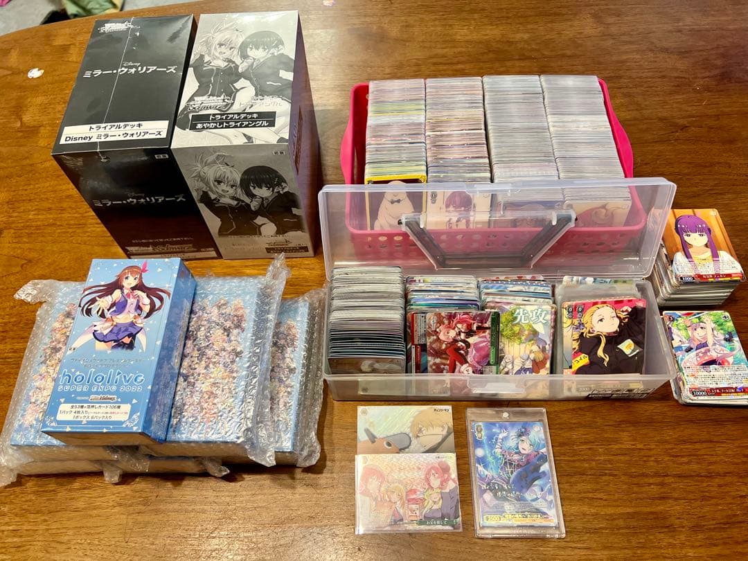 ヴァイス大量まとめ売り、SSR、未開封Box、プレイマット、スリーブ