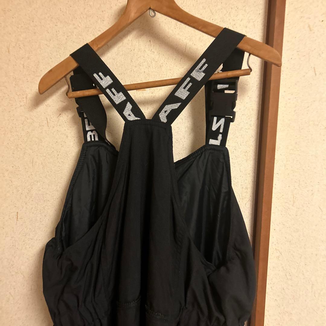 BELSTAFF ブラックオーバーオールL バイクプロテクター