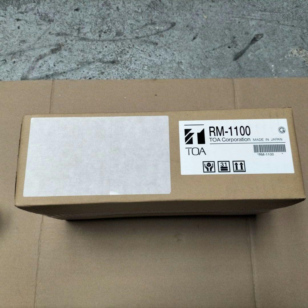 未使用　ＴＯＡ ＲＭ−１１００ リモートマイクロホン