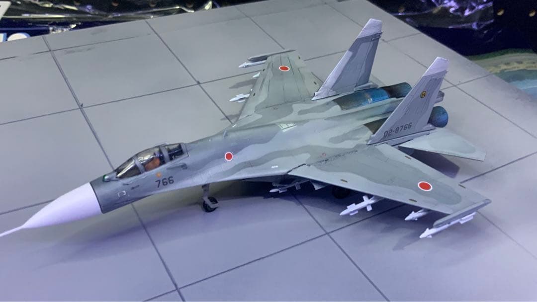 1/144スケール航空自衛隊766号機フランカーSU27