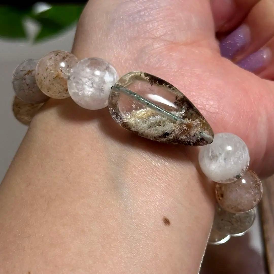 【激レア】【高品質】ガーデンクォーツ スーパーセブン オリジナルブレスレット