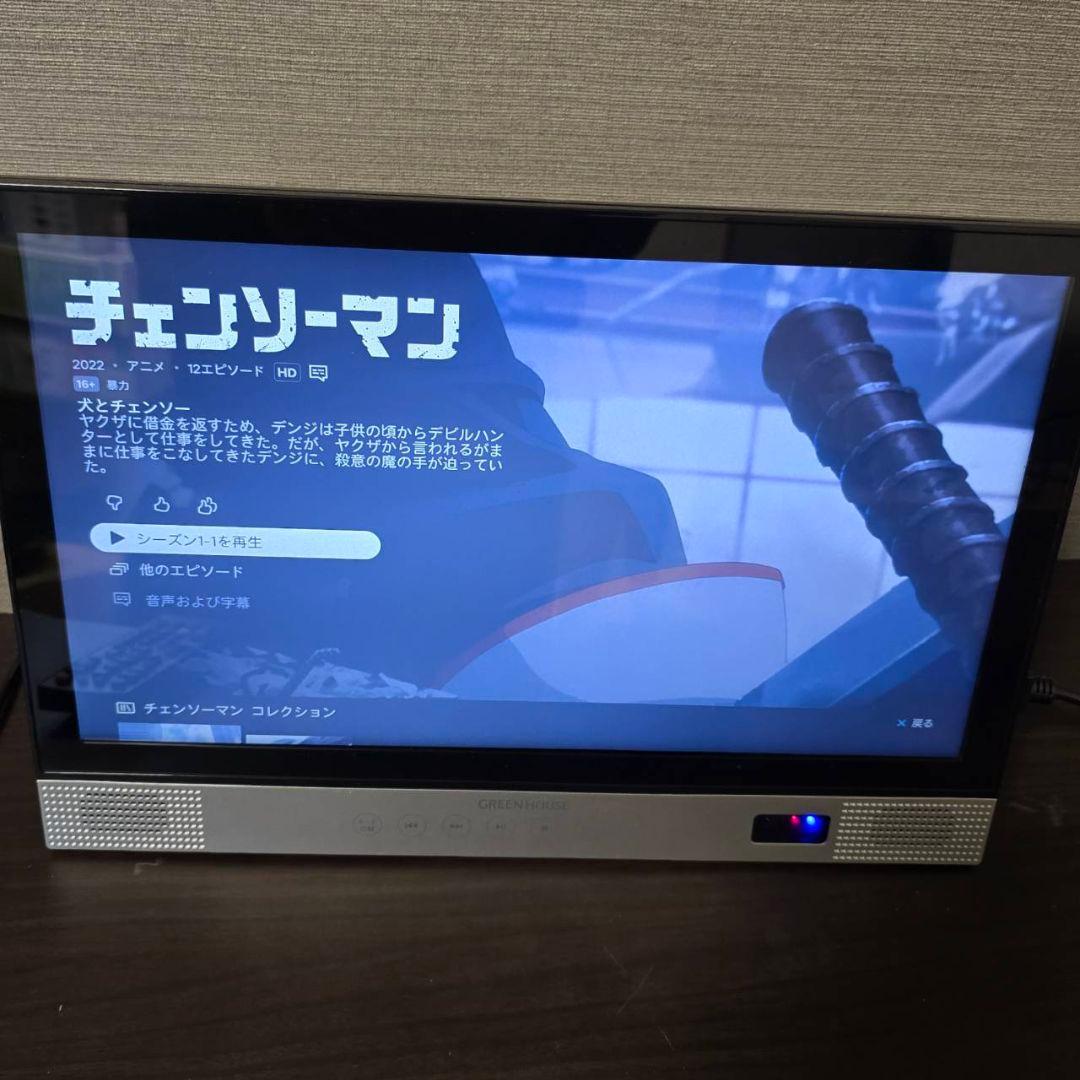 本日限定値下げグリーンハウス１４インチブルーレイプレイヤー美品