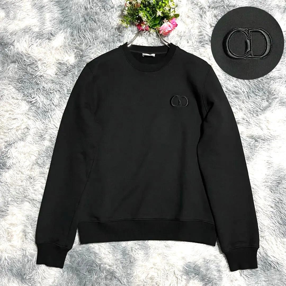 Dior トレーナー スウェット CDロゴ メンズ 完売　山下智久さん着用　黒