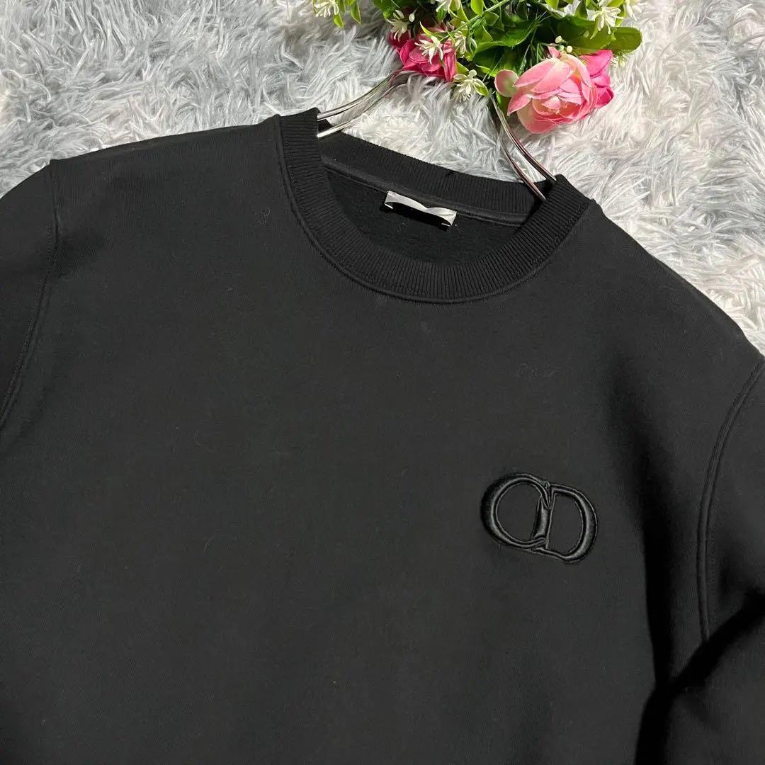 Dior トレーナー スウェット CDロゴ メンズ 完売　山下智久さん着用　黒