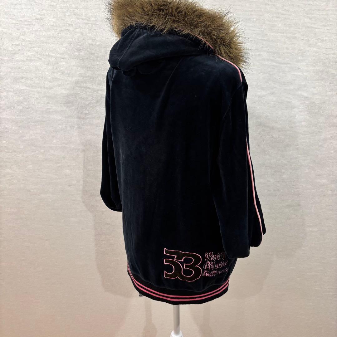 平成ギャル　ファーパーカー　y2k グランジ　姫ギャル　マクブリング　ベロア