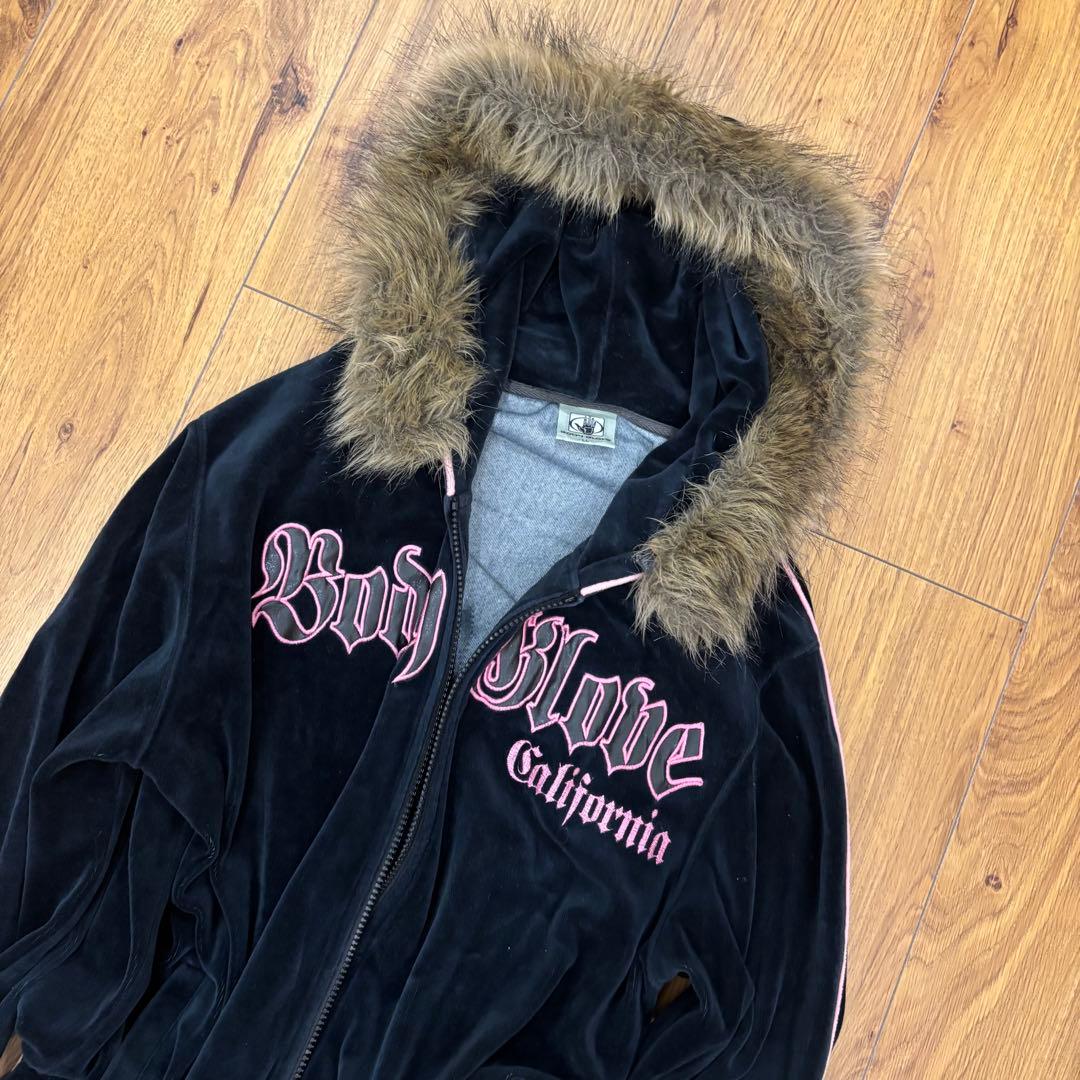 平成ギャル　ファーパーカー　y2k グランジ　姫ギャル　マクブリング　ベロア