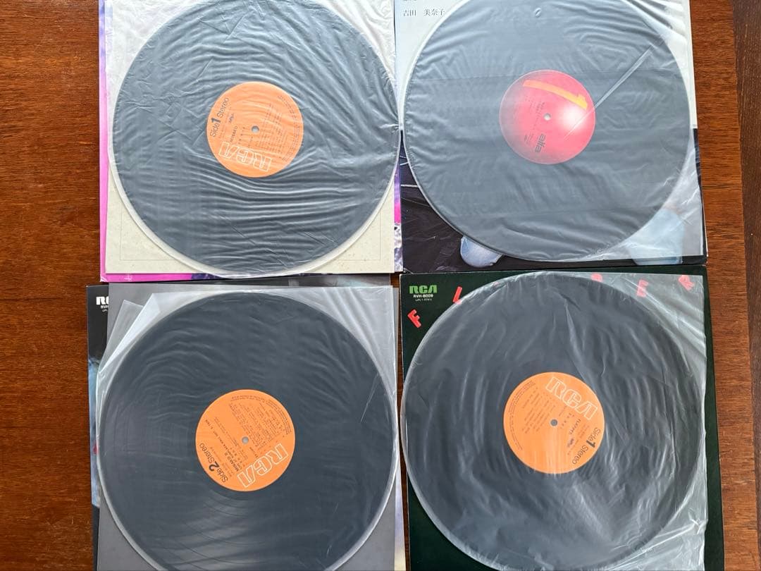 吉田美奈子　フラッパー　他、★LP 4枚セット