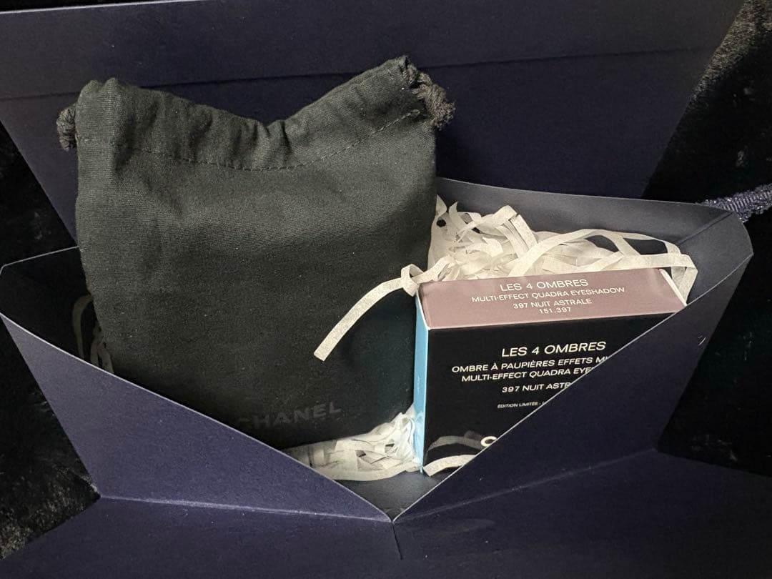 bros シャネル レキャトルオンブル397 ニュイアストラル