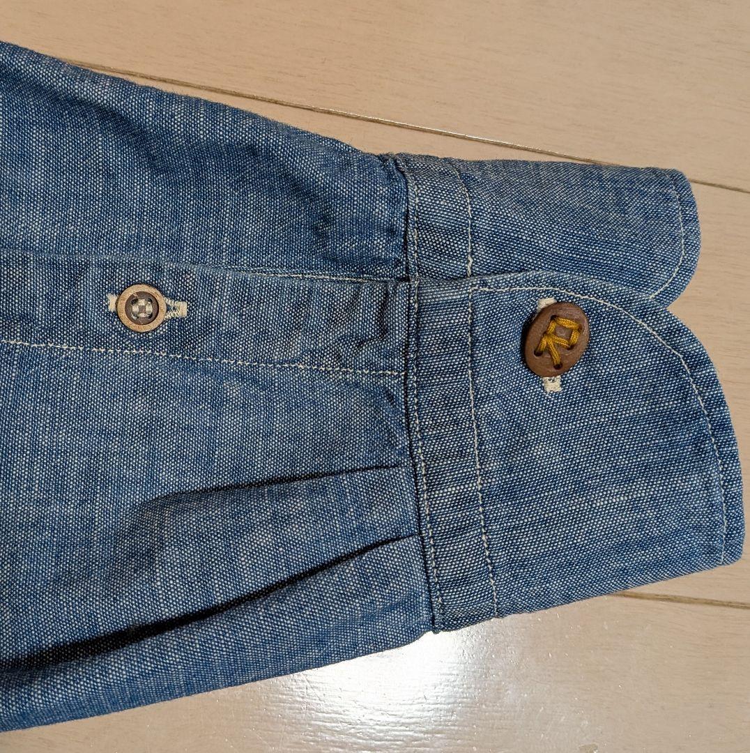 45R タツノオトシゴダンガリーシャツ 日本製 美品