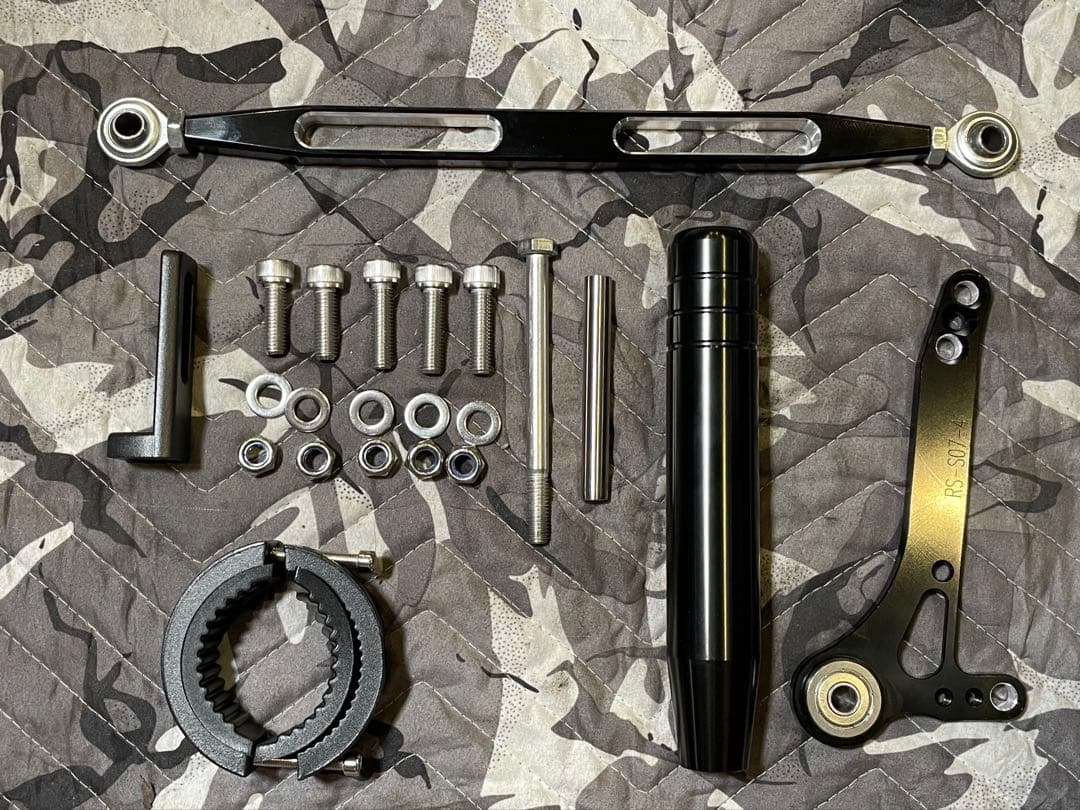 スーパーカブ用リンク式ハンドシフト（ジョッキーシフト）キット