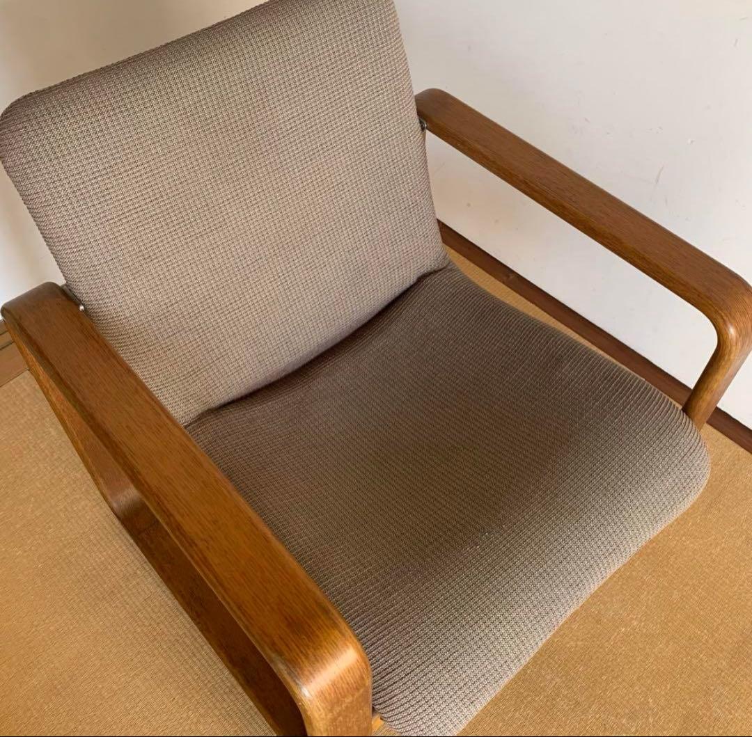 天童木工　松村勝男　アームチェア　イージーチェア　ソファ　肘掛椅子