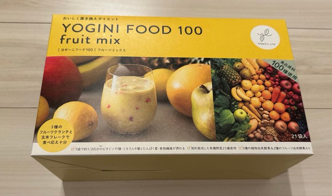 ヨギーニフード 18袋 YOGINI FOOD 100 フルーツミックス