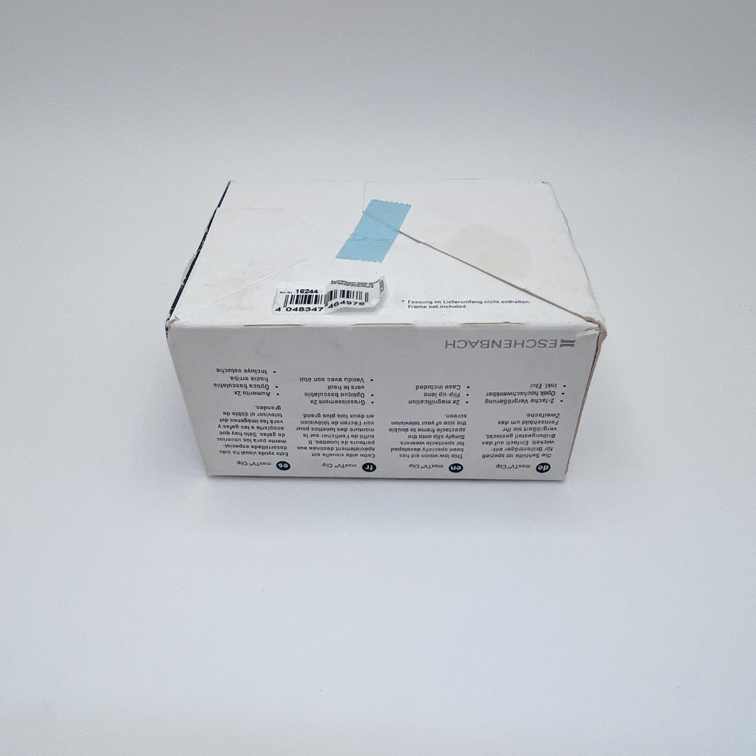 ESCHENBACH メガネタイプルーペ maxTV クリップ 1624-4