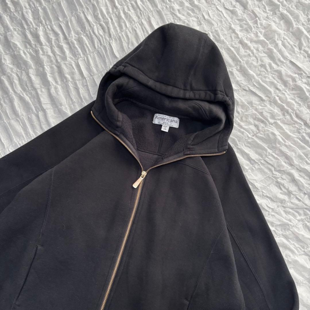 【美品】 ドゥーズィエムクラス ×アメリカーナ ジップアップパーカー Aライン