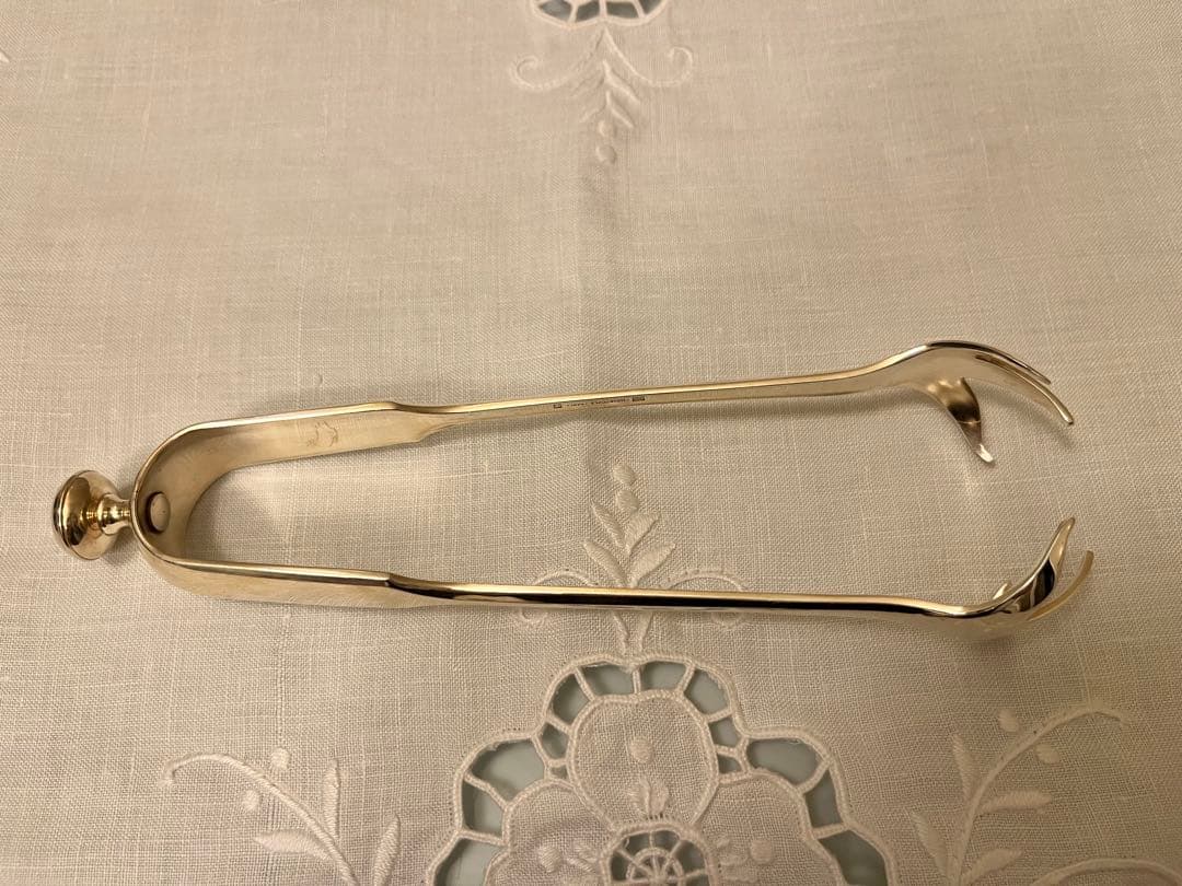 クリストフルアイスペール　美品 トング付き