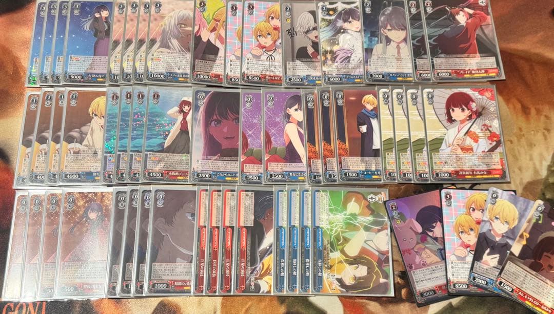 ヴァイスシュヴァルツ　デッキ　推しの子　調整パーツあり