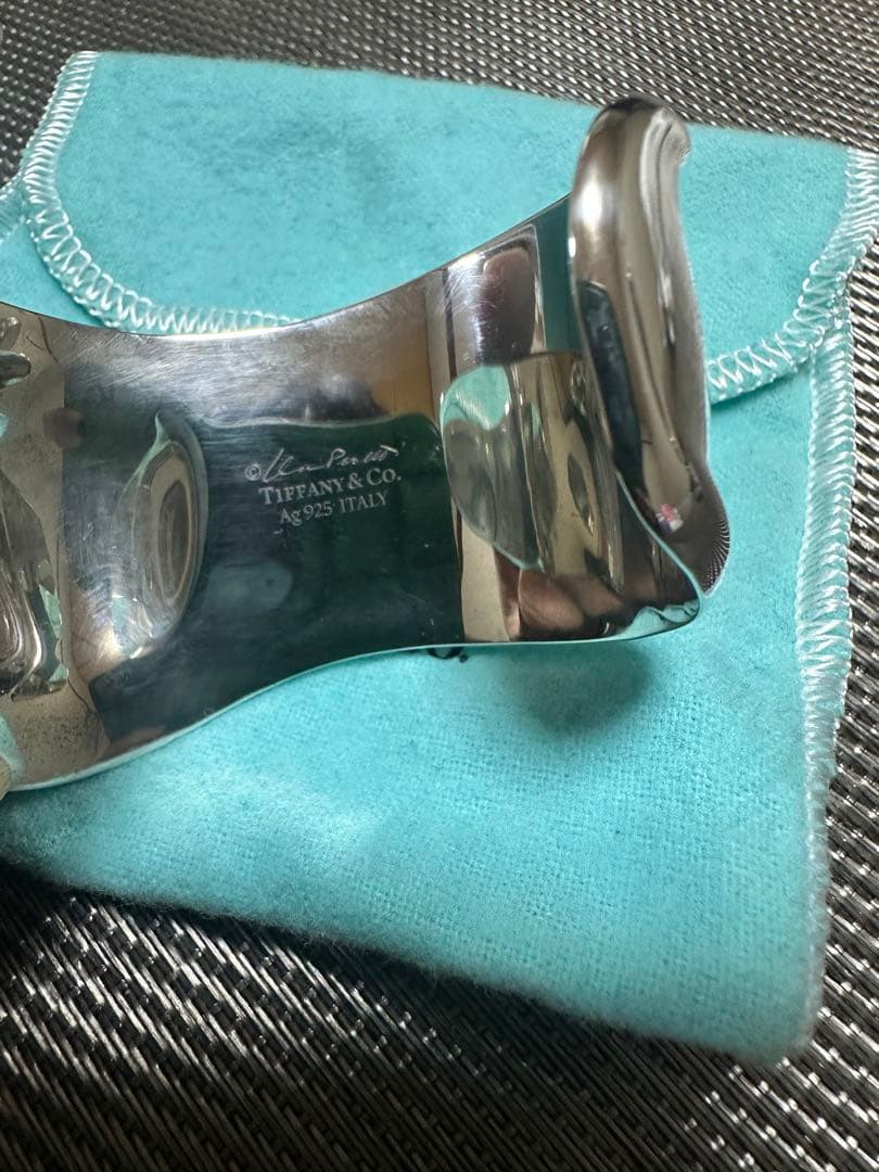 Tiffany & Co. ボーンカフ　スモール　左手用