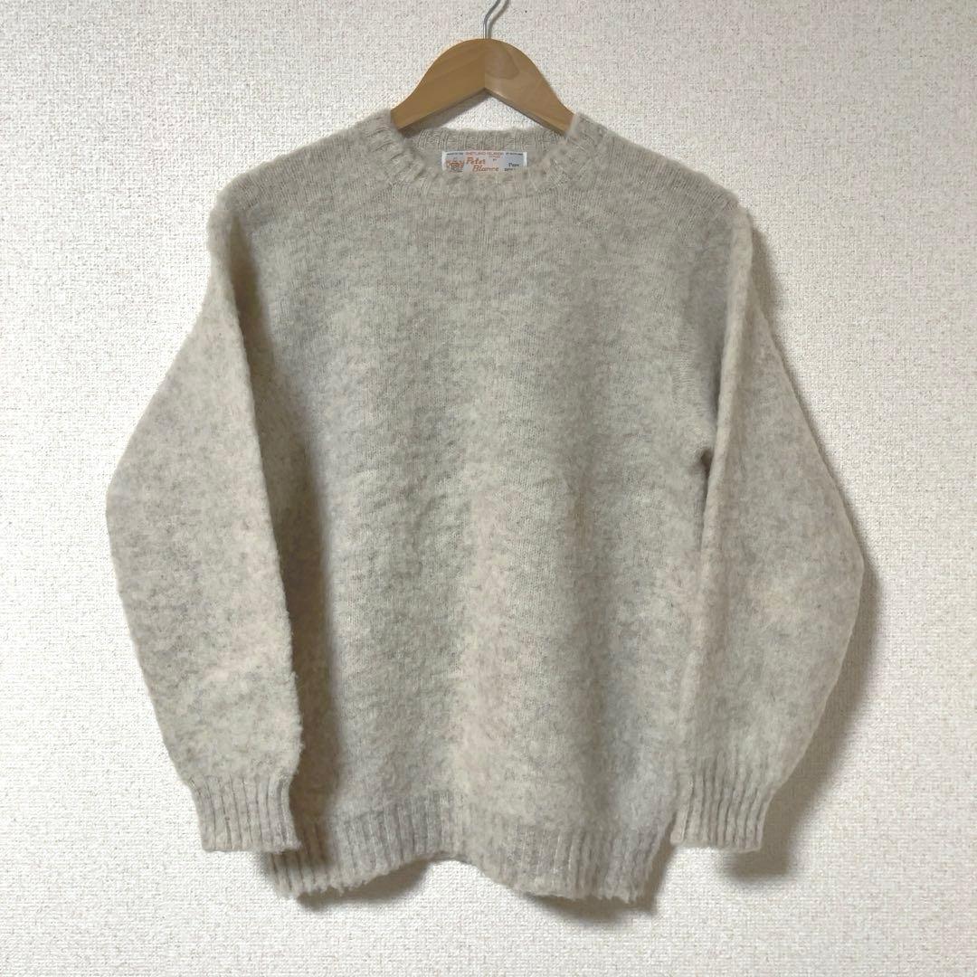 ぱ*り様 Peter Blance シェットランドウール シャギードックセーター