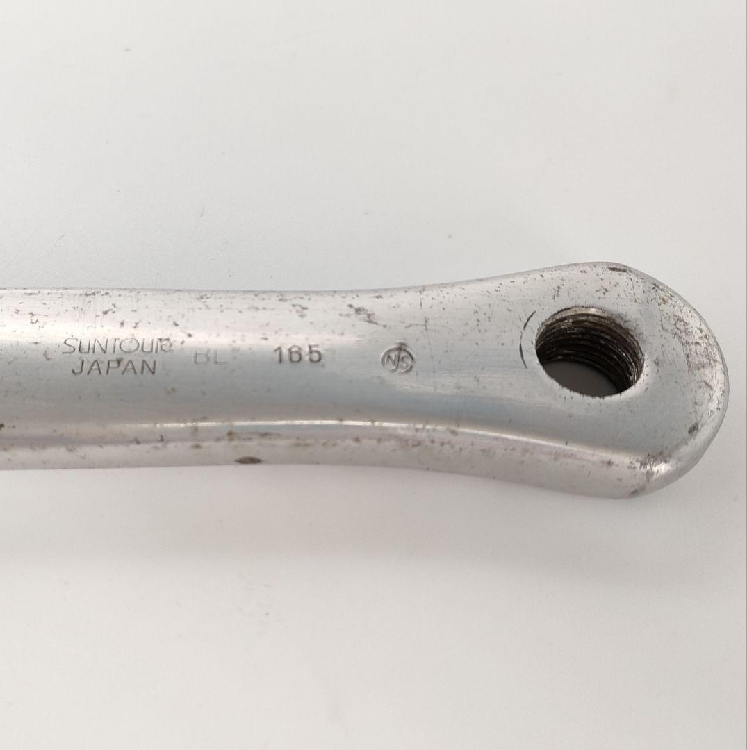 サンツアー シュパーブプロ クランク ピスト njs 競輪 トラックレーサー