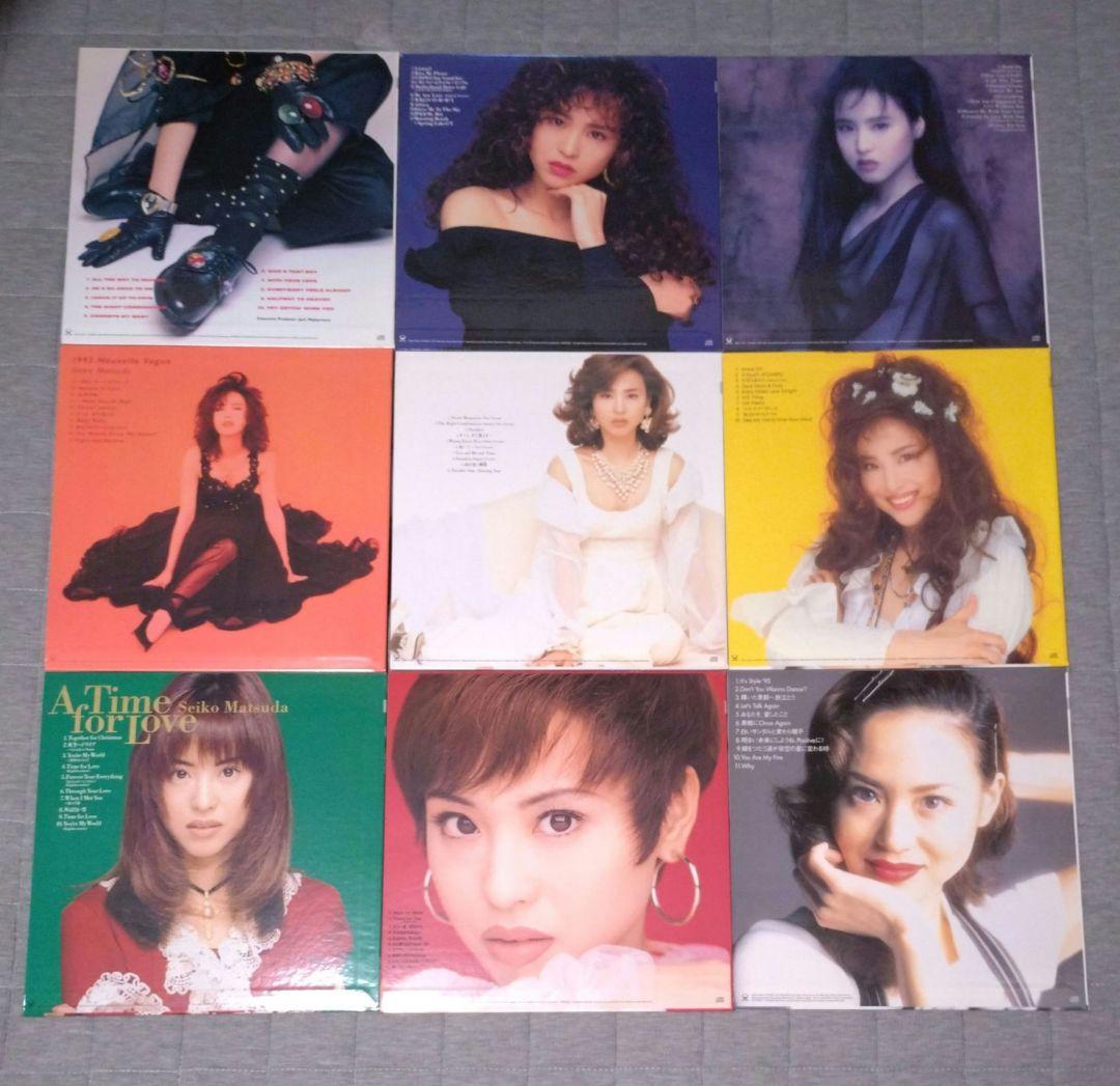 松田聖子/90年代アルバムCD 9タイトル/LPサイズ紙ジャケット/BOXより