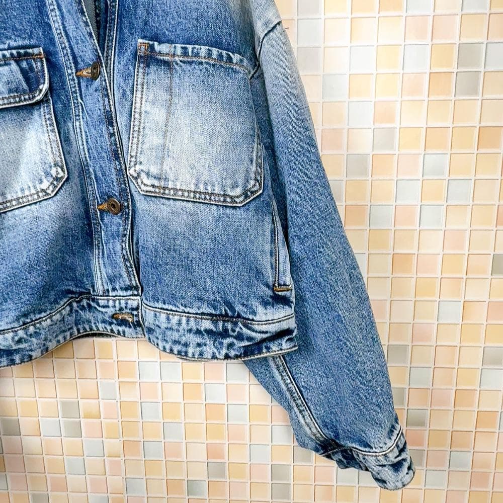 マックスマーラ　 デニムジャケット クロップド丈　MAXMARA 　36