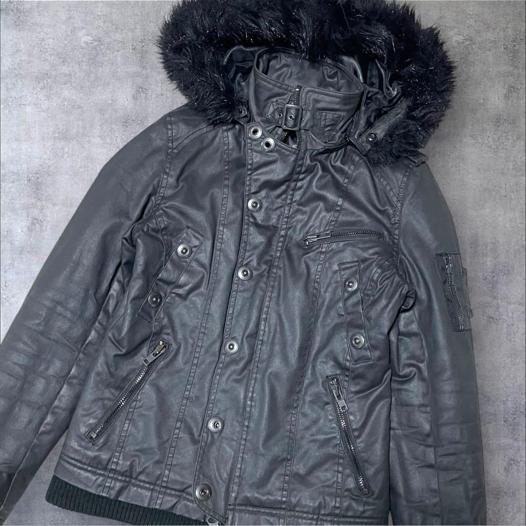 ジャケット・アウター CIVARIZE gimmick fur wax blouson y2k 44