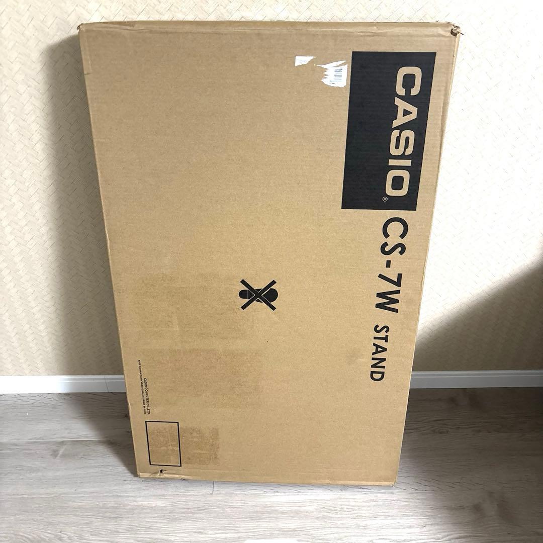 未使用品　カシオ　キーボードスタンド　CS-7W CASIO