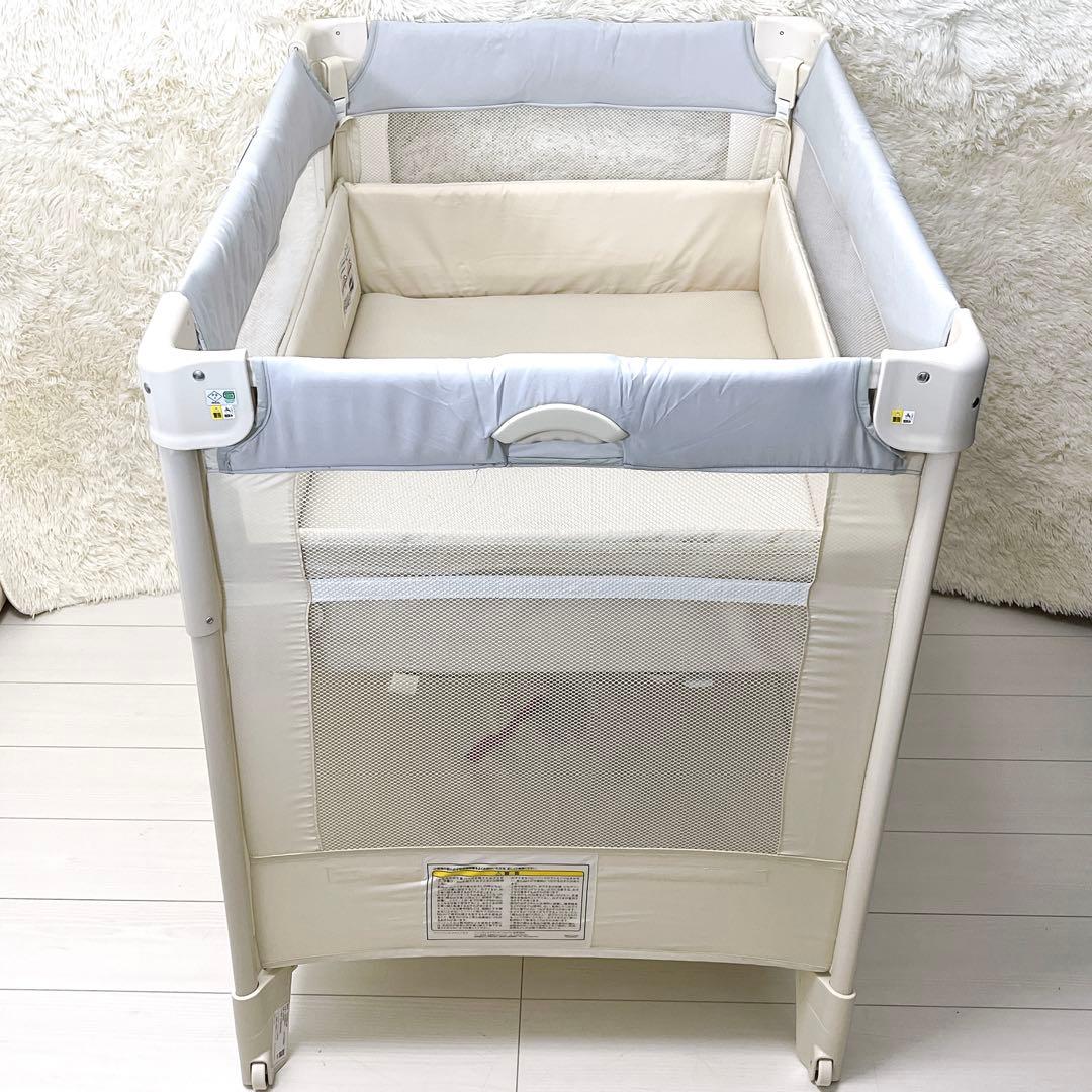 Aprica アップリカ ベビーベッド ココネルエアーAB 元箱付き 極美品