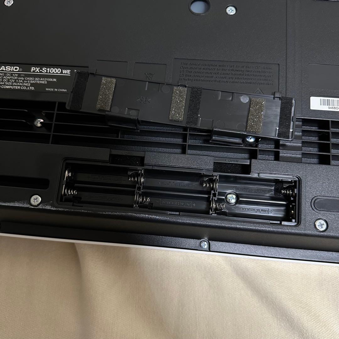 【CASIO】 Privia PX-S1000WE 88鍵盤