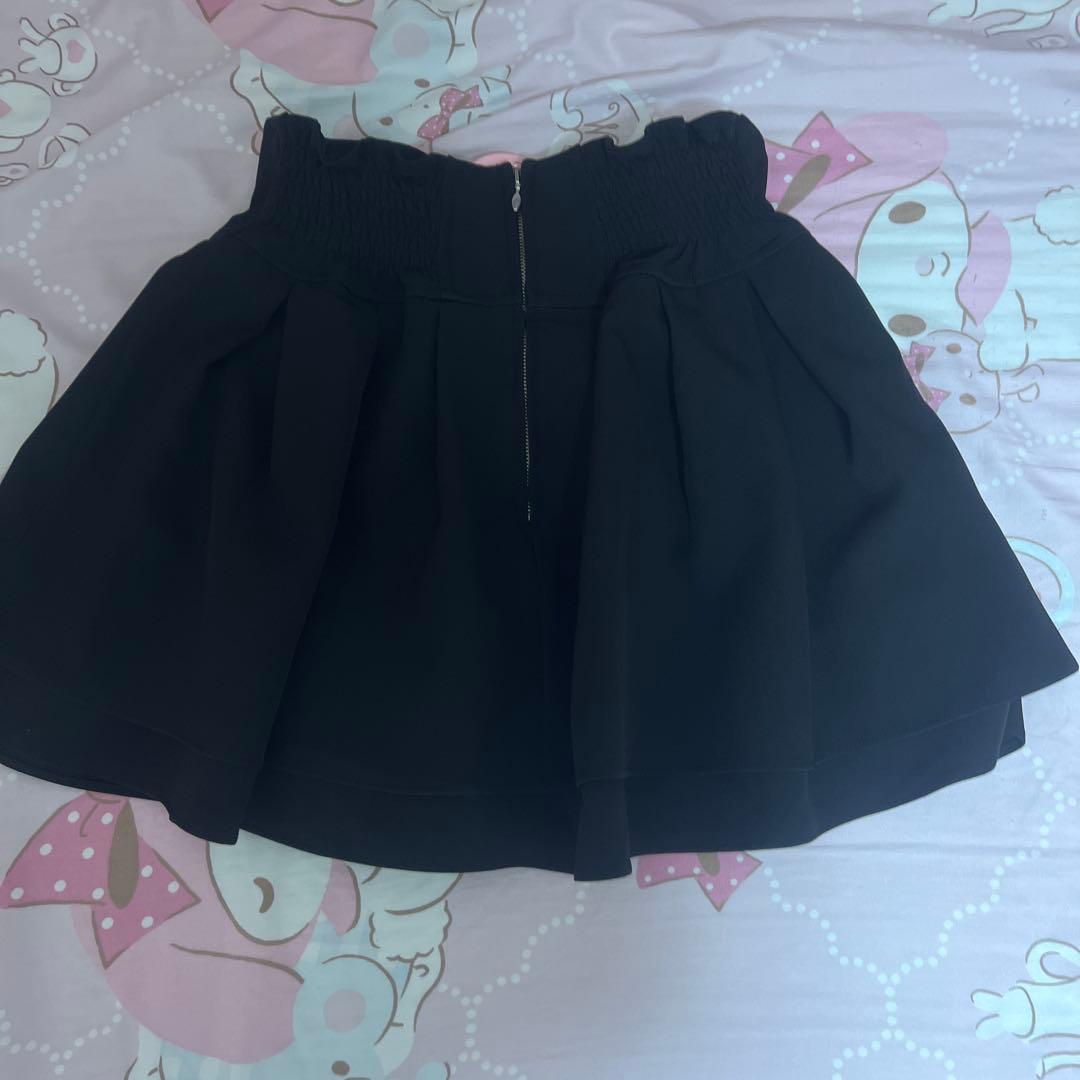 ♡ミシェルマカロン 美脚エレガントスカートブラック＆ピンク♡