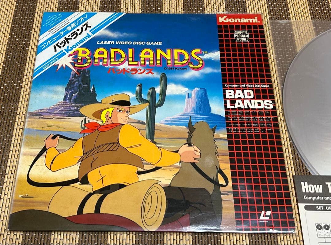 ☆バッドランズ☆コンピューター専用ソフト！☆レーザーディスク☆激レア！☆
