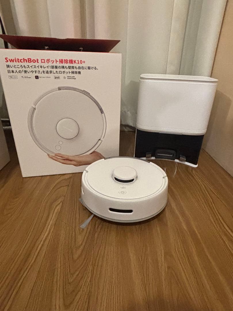 SwitchBot ロボット掃除機 K10 本体