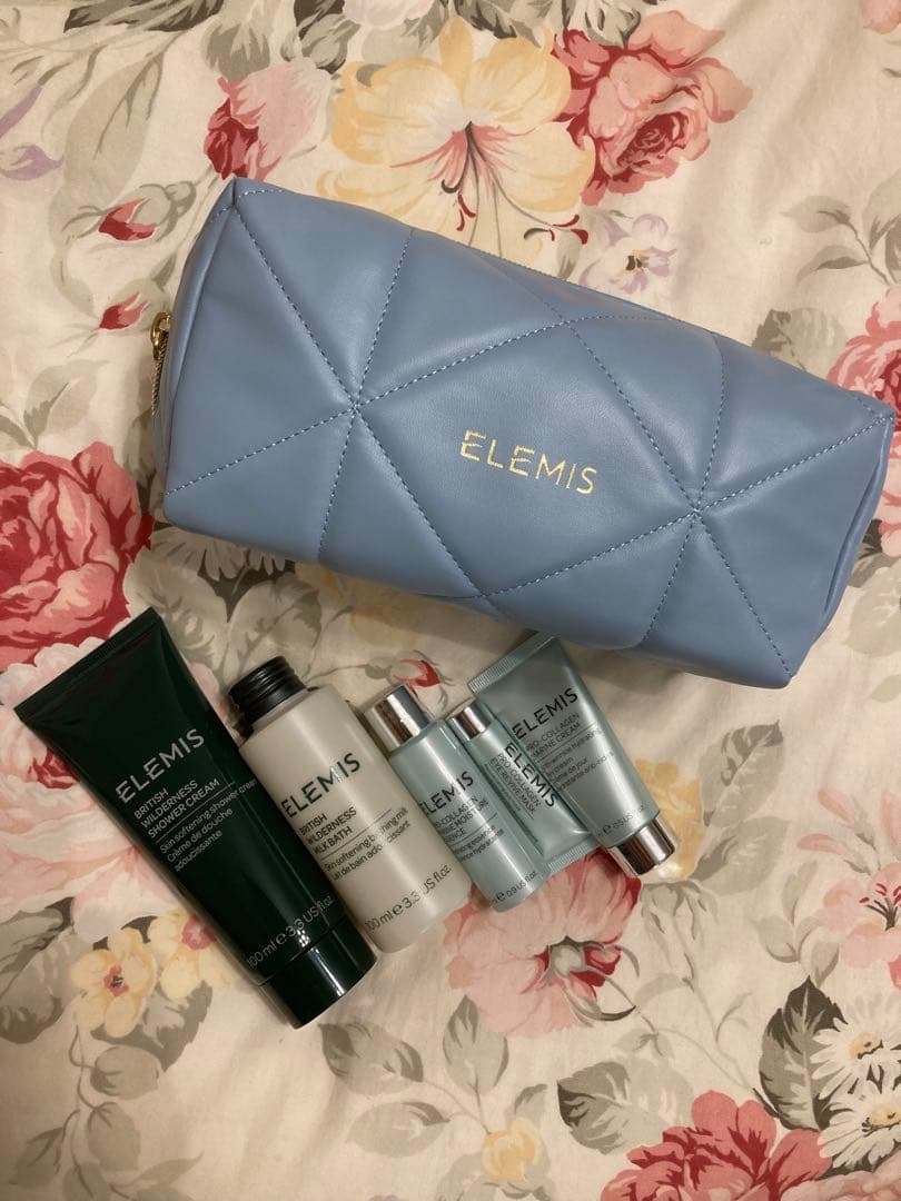 ELEMISエレミス　バス用品現品サイズ　トライアルサイズ&コスメポーチ【新品】