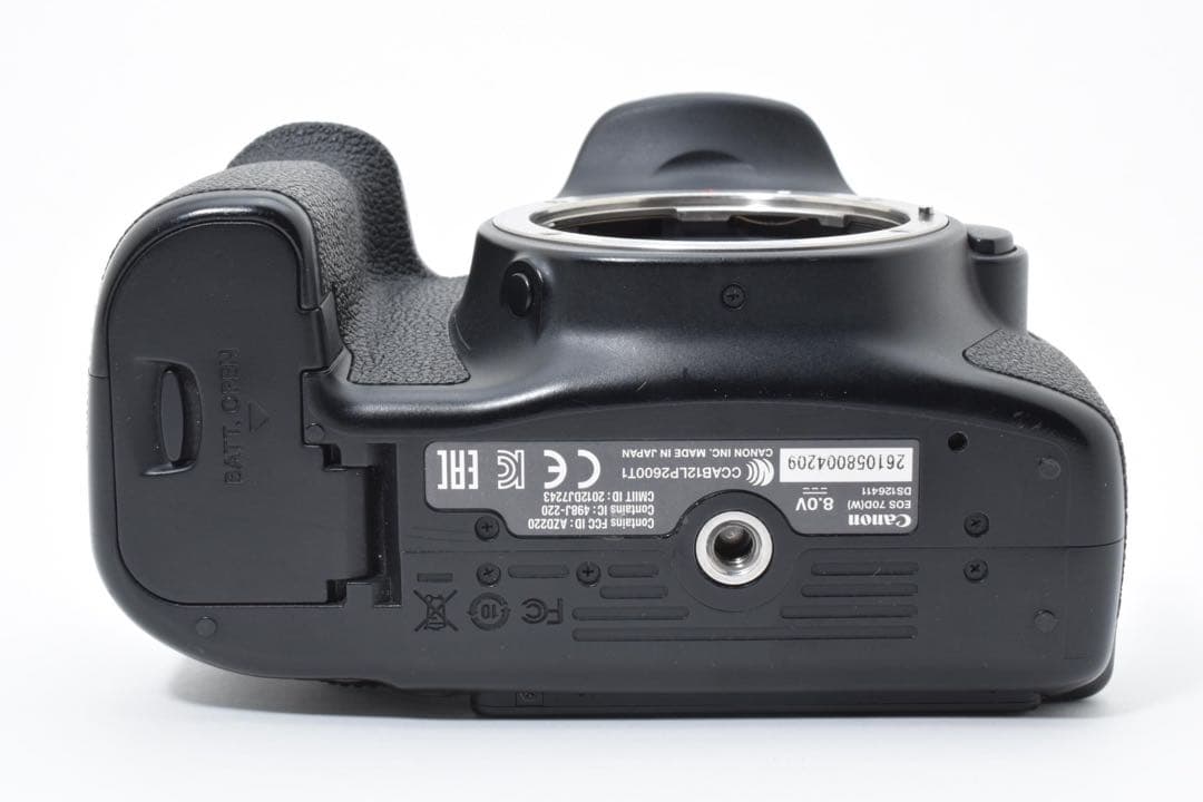 デジタル一眼レフカメラ/Canon EOS 70D標準&望遠ダブルレンズセット