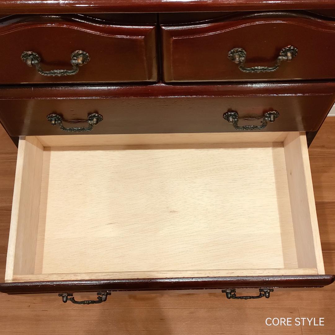 アンティークチェスト　収納6杯　S2