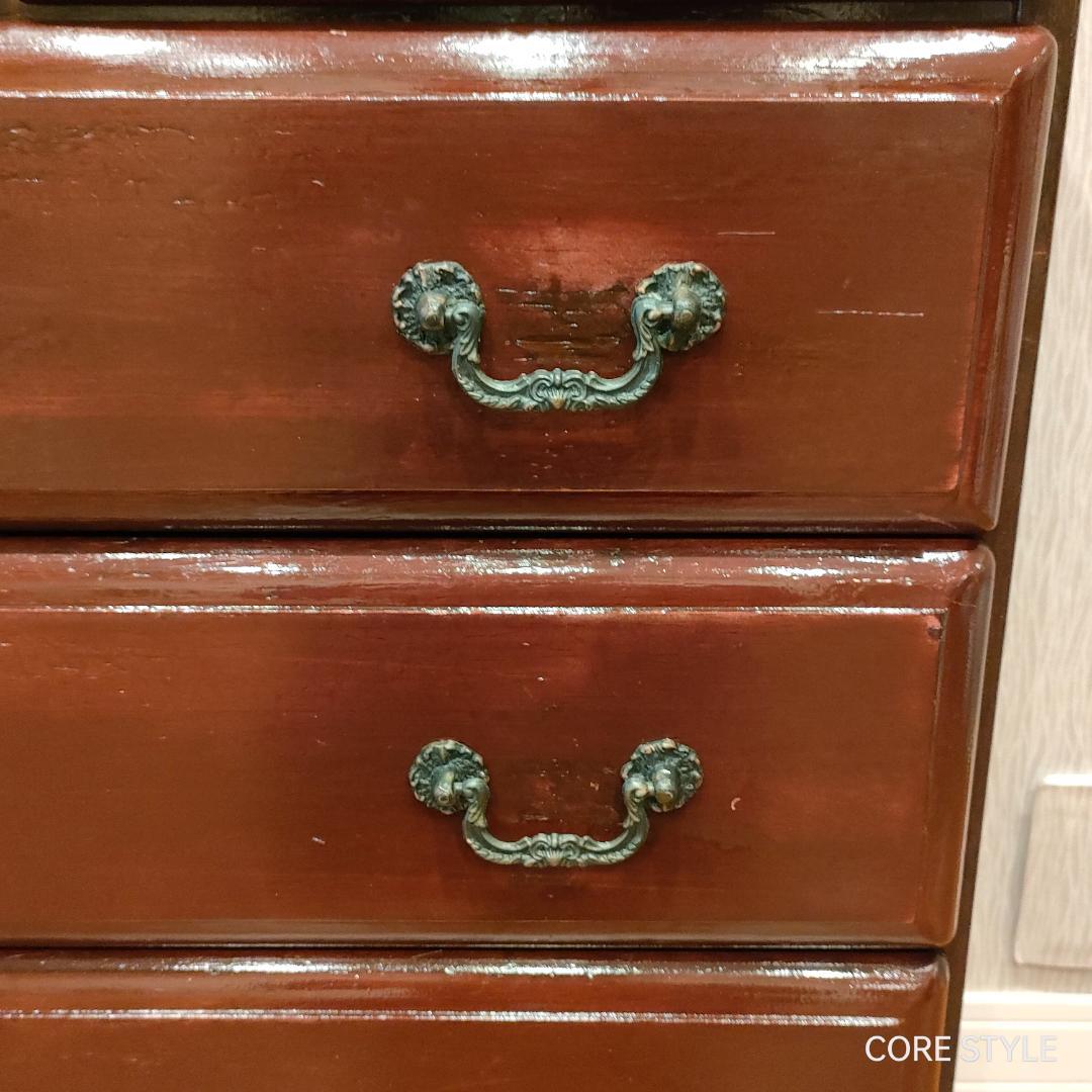 アンティークチェスト　収納6杯　S2