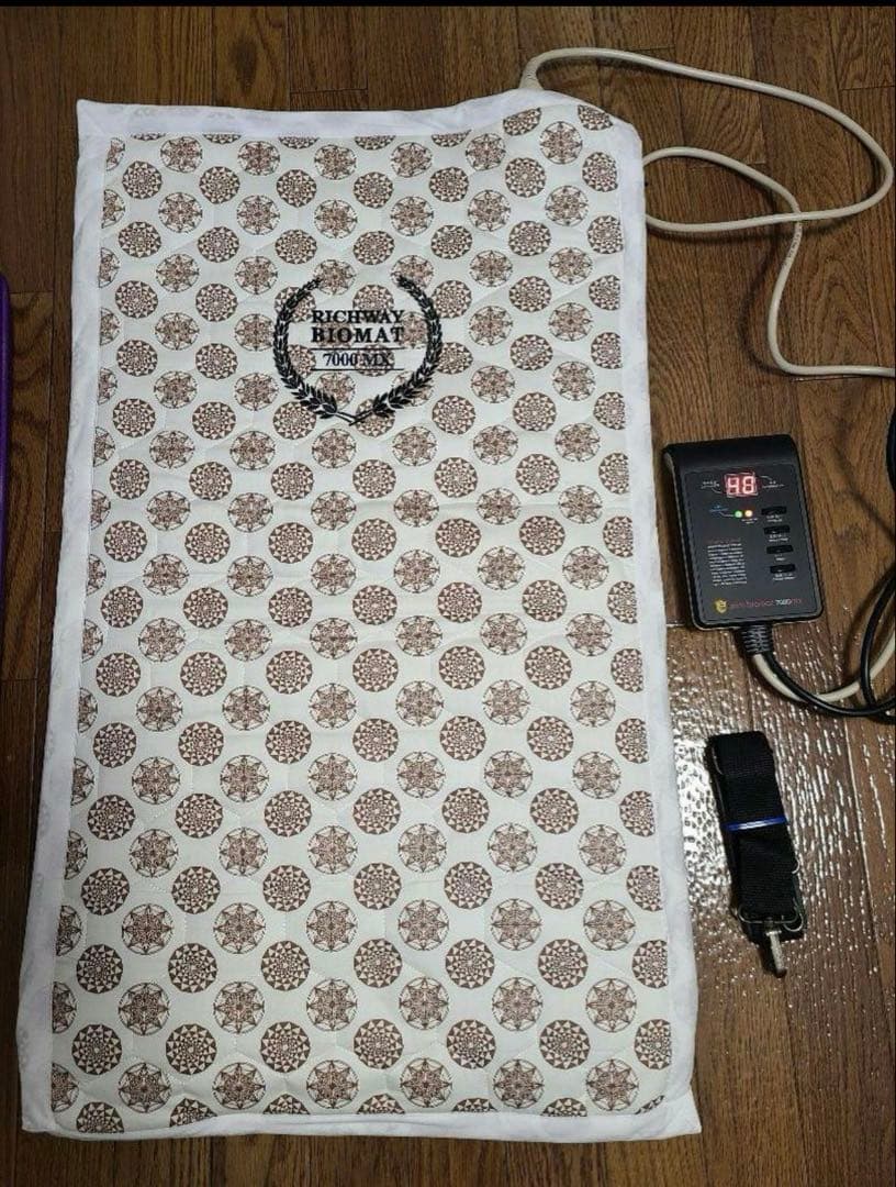 美品！リッチウェイ　ミニバイオマット　7000mx 温熱マット