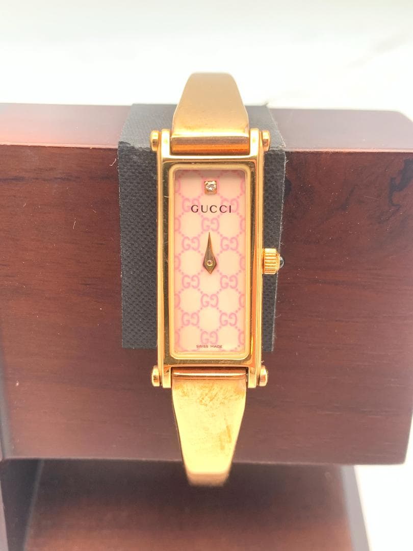 【美品】GUCCI グッチ 1500L クォーツ 腕時計 レディース