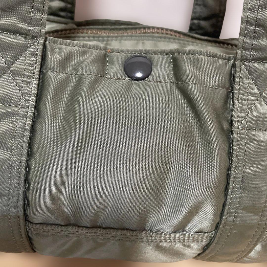 PORTER　ポーターミニ ボストンバッグ　タンカー ナイロン カーキ （L）