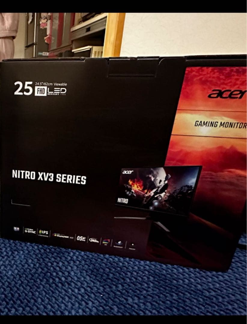 Acer Nitro XV3 25インチ ゲーミングモニター