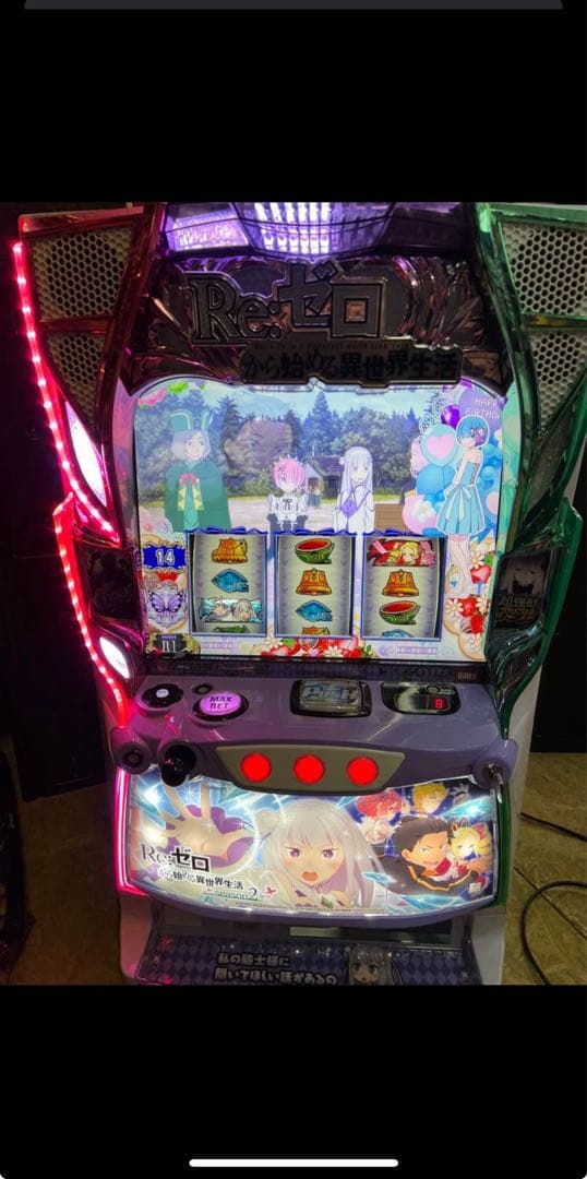 パチスロ実機　REゼロ　から始める異世界生活　season2