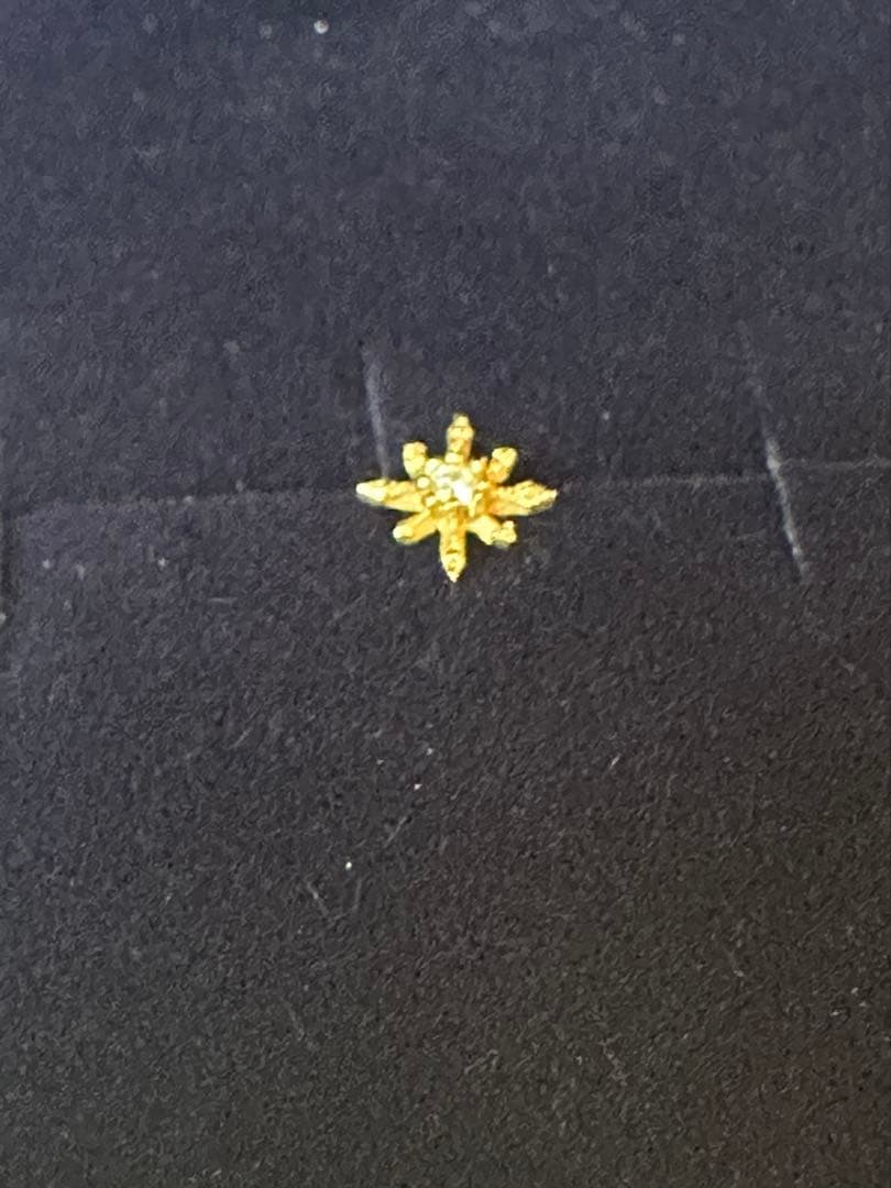 クアラントット quarant’otto K18 ピアス 片耳