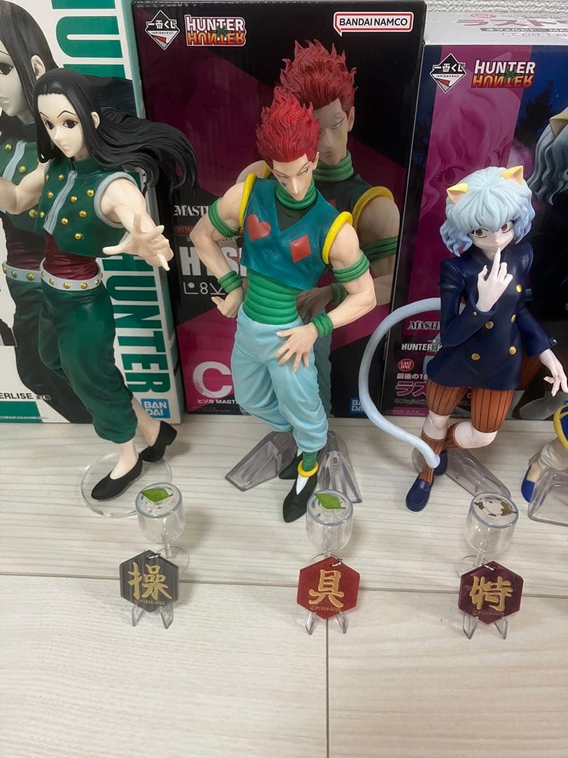 HUNTER×HUNTER フィギュア&水見式コレクション&ジャンショグッズ